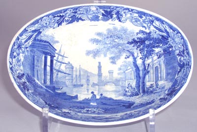 Dish oval c1825